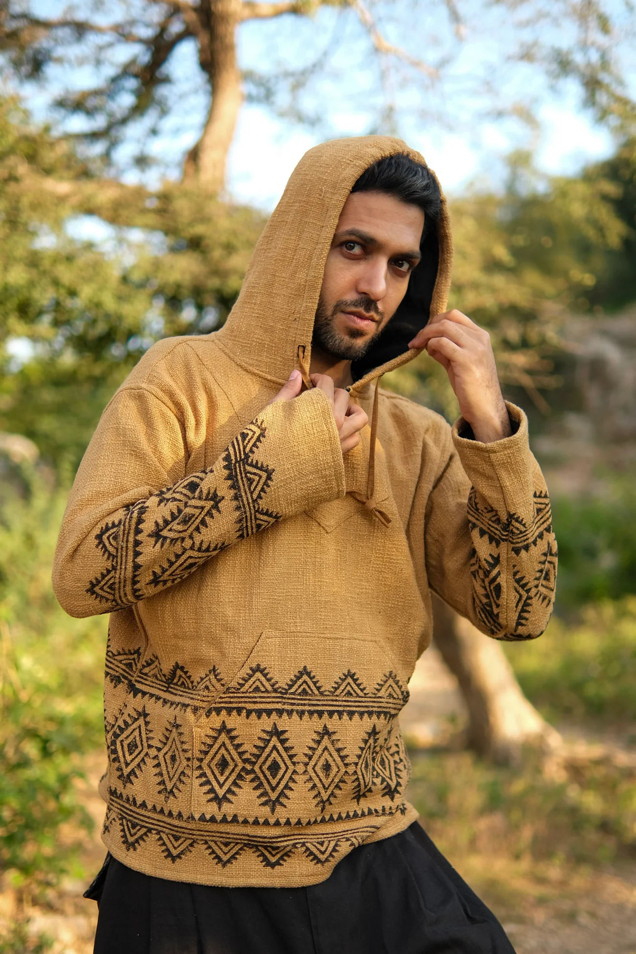Sacred Geometry Nomad Pullover Hoodie